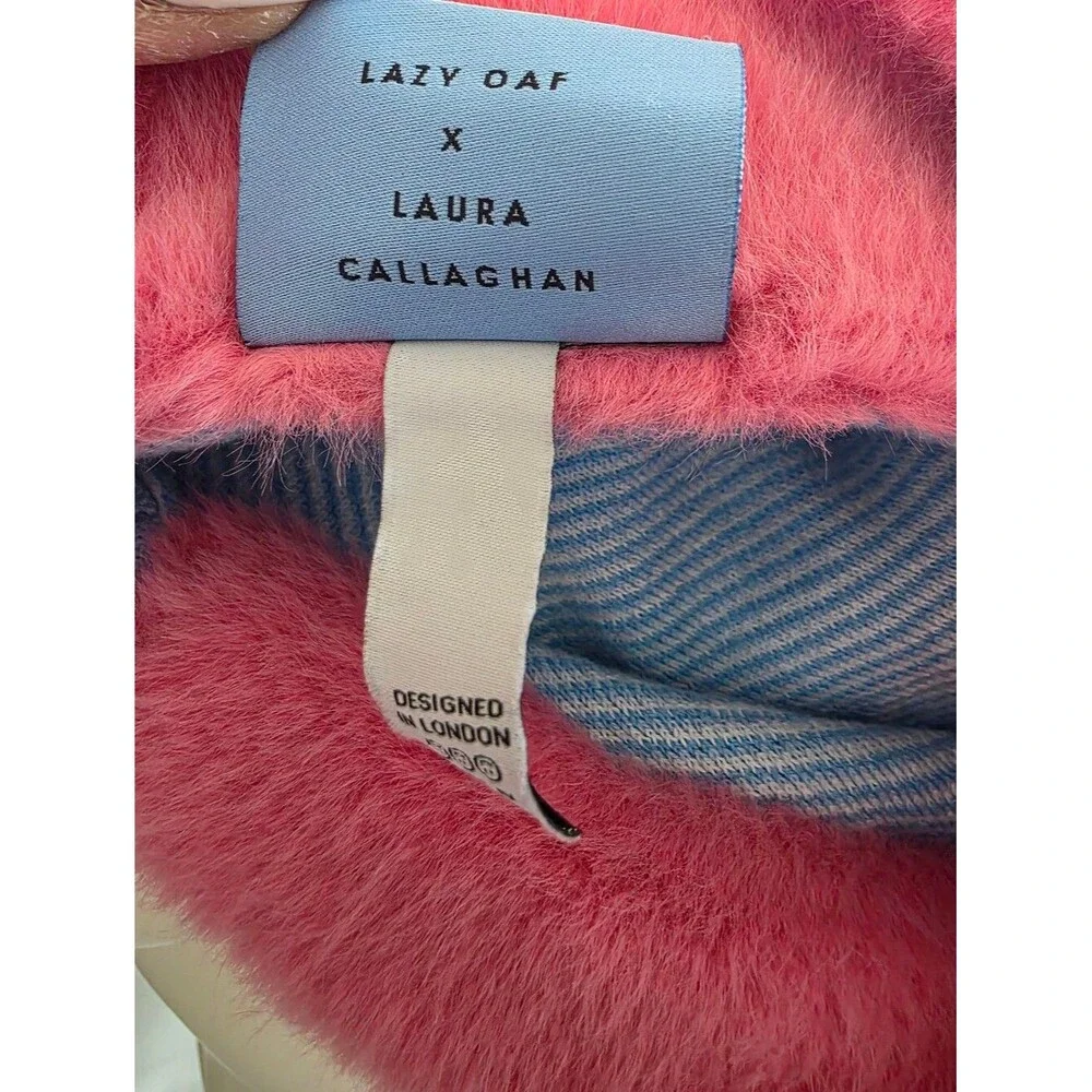 LO X Laura Callaghan Book Club Cloudy Cardigan Lazy Oaf 6 Crop